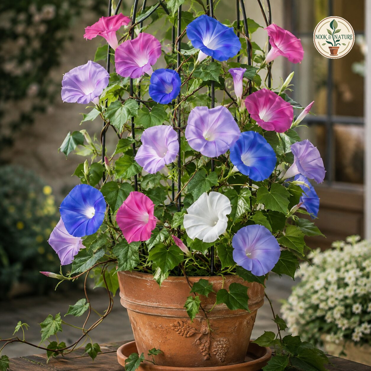 Ipomoea Morning Glory Flower Seeds - Nook & Nature