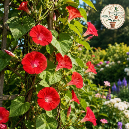Ipomoea Scarlet O’Hara Flower Seeds - Nook & Nature