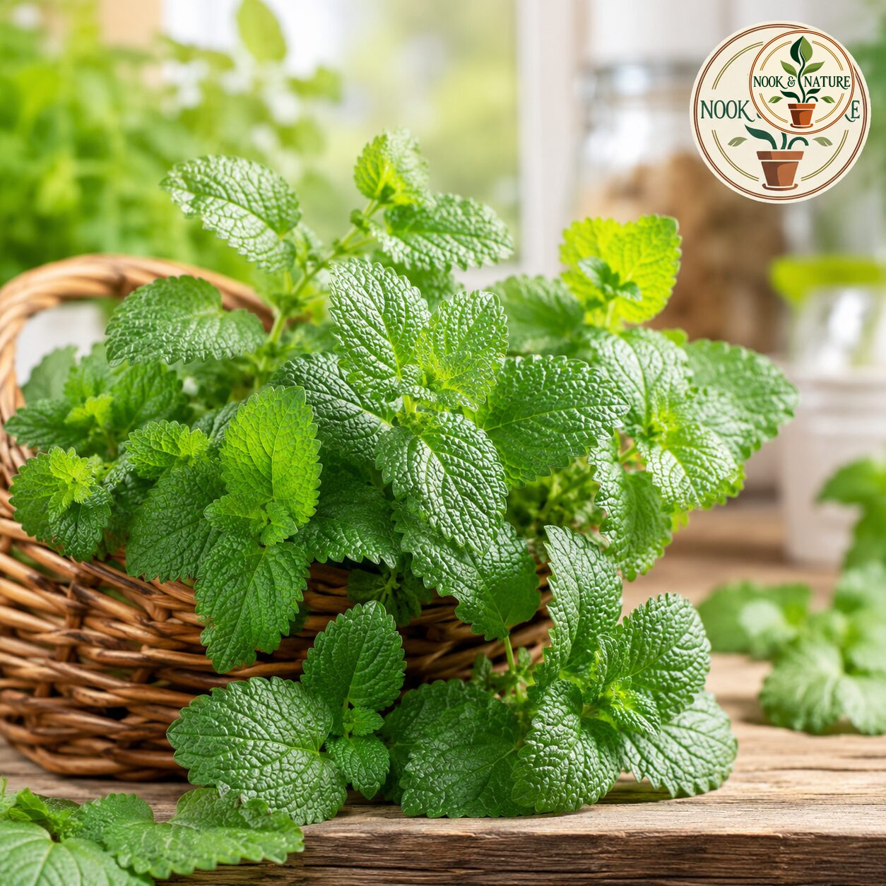 Lemon Balm Herb Seeds - Nook & Nature
