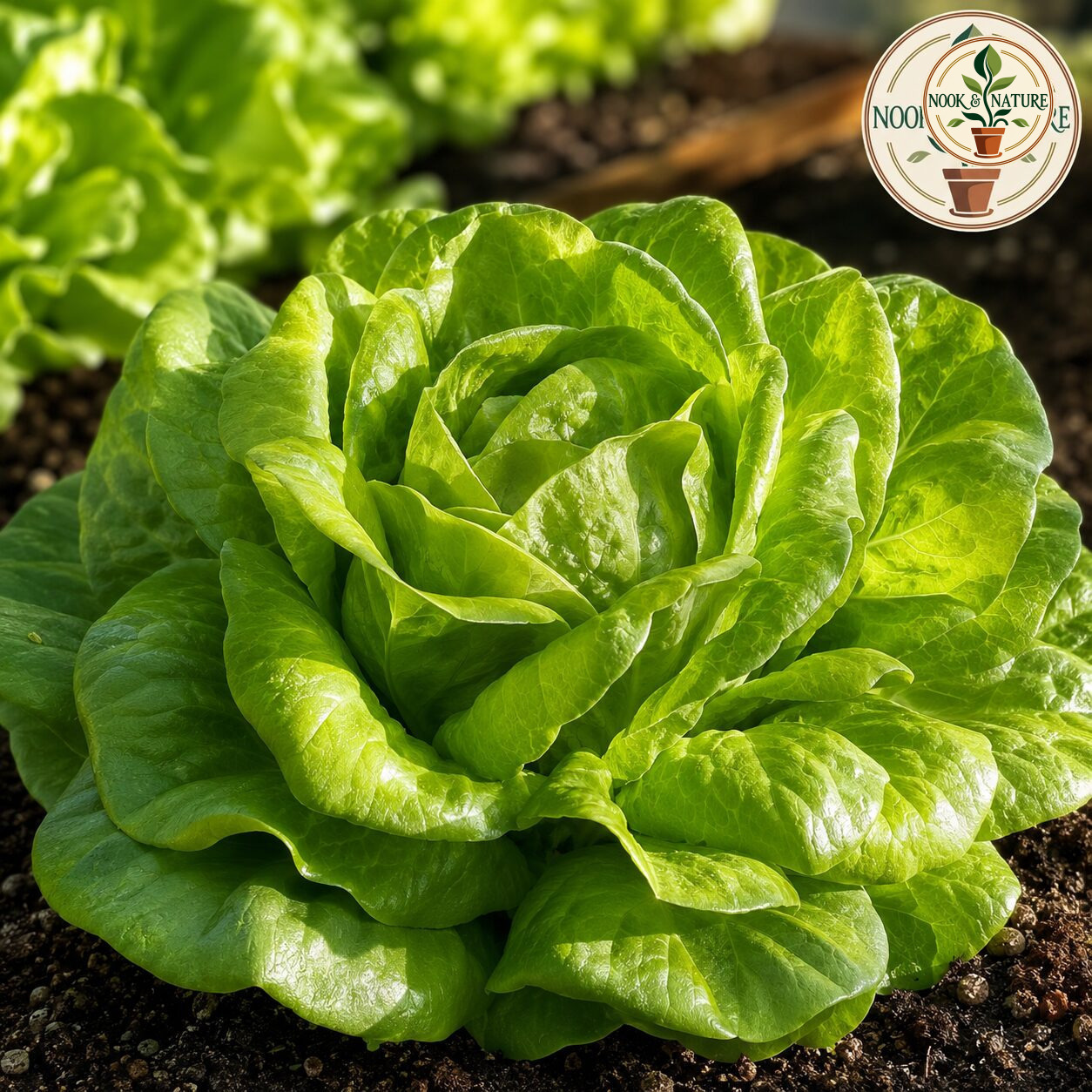 Lettuce Butter Head Green Seeds - Nook & Nature
