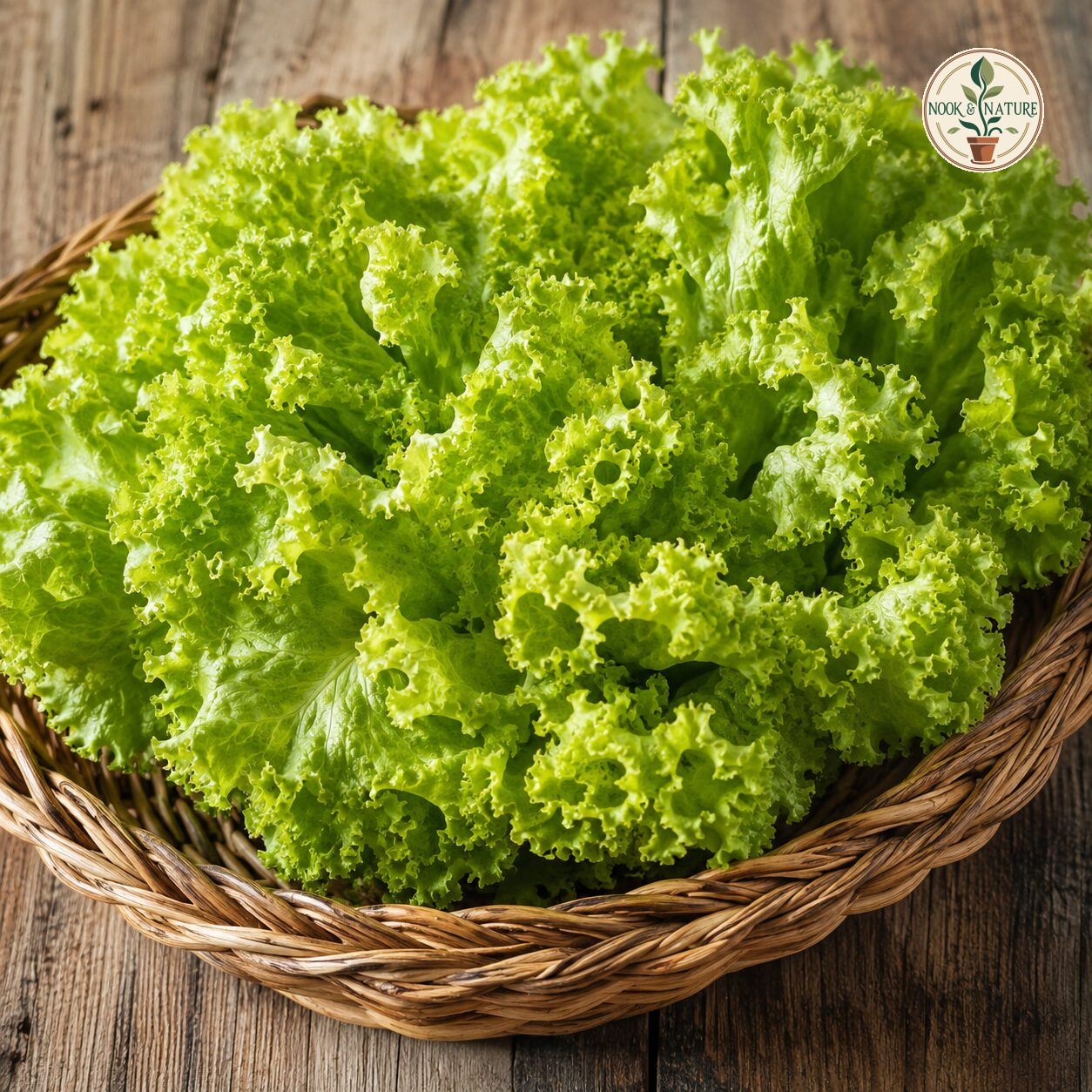 Lettuce Grand Rapids Seeds - Nook & Nature