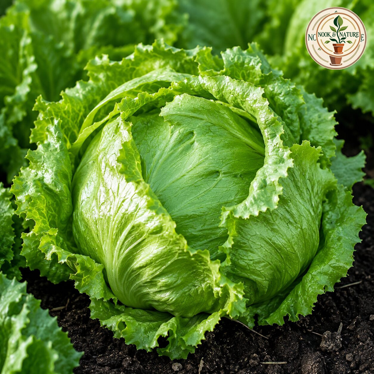 Lettuce Iceberg Salista Seeds - Nook & Nature