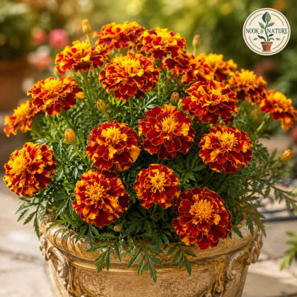 Marigold French Royal Flower Seeds - Nook & Nature