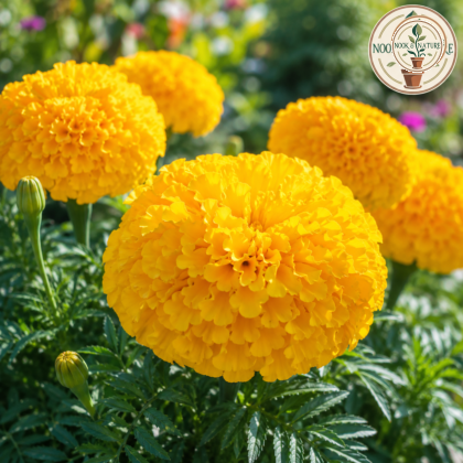 Marigold Inca Yellow Flower Seeds - Nook & Nature
