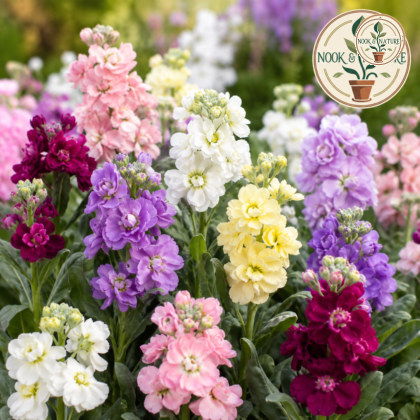 Matthiola Bicornis Mixed Flower Seeds - Nook & Nature