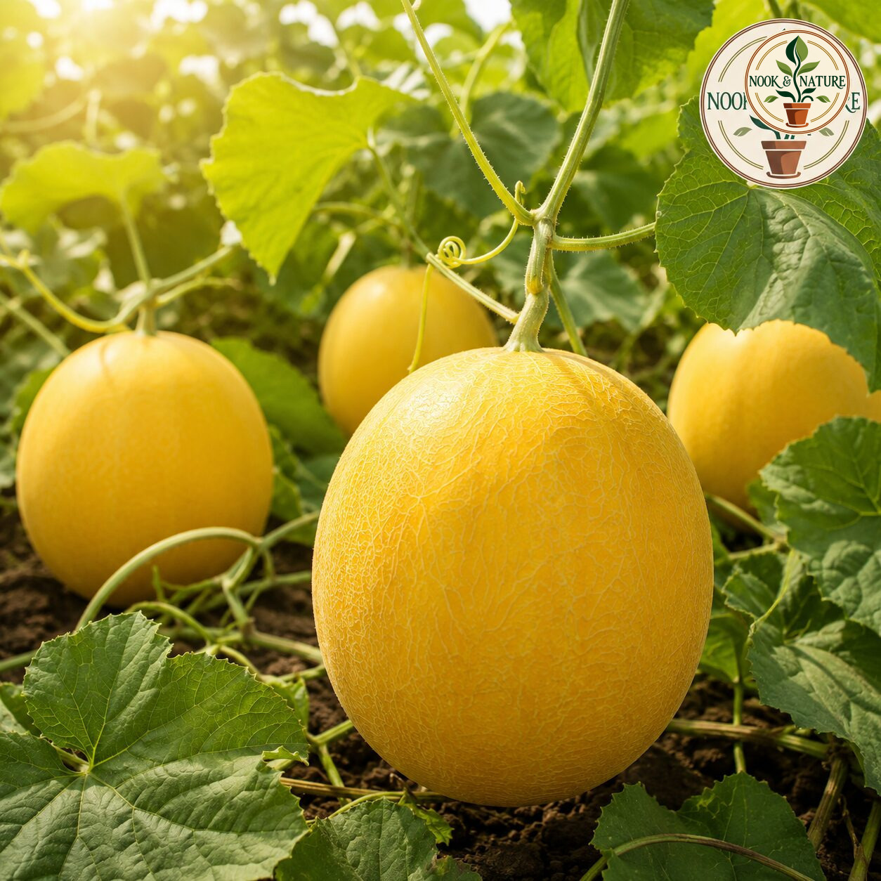 Musk Melon Shradha Yellow Canary Seeds - Nook & Nature