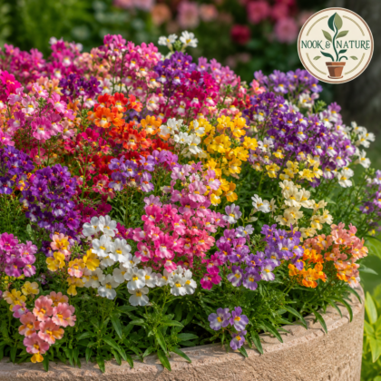Nemesia Carnival Mixed Flower Seeds - Nook & Nature