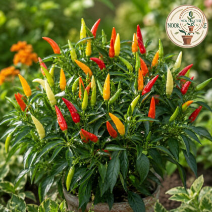 Ornamental Chilli Choice Mixed Seeds - Nook & Nature