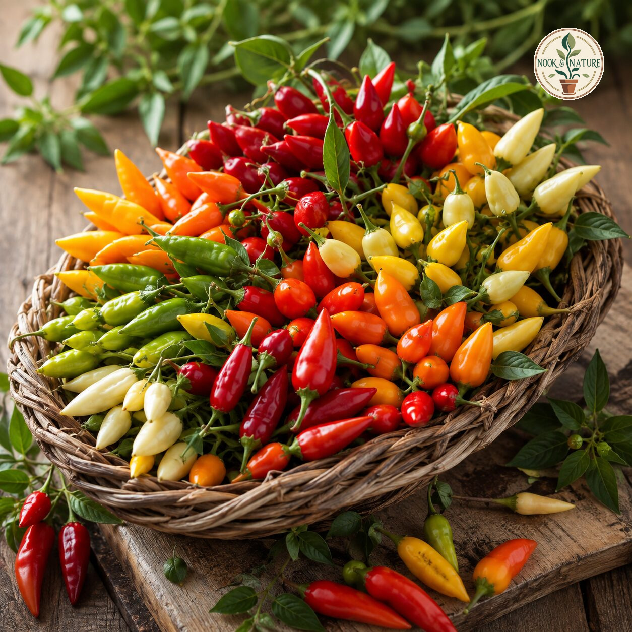Ornamental Chilli Choice Mixed Seeds - Nook & Nature