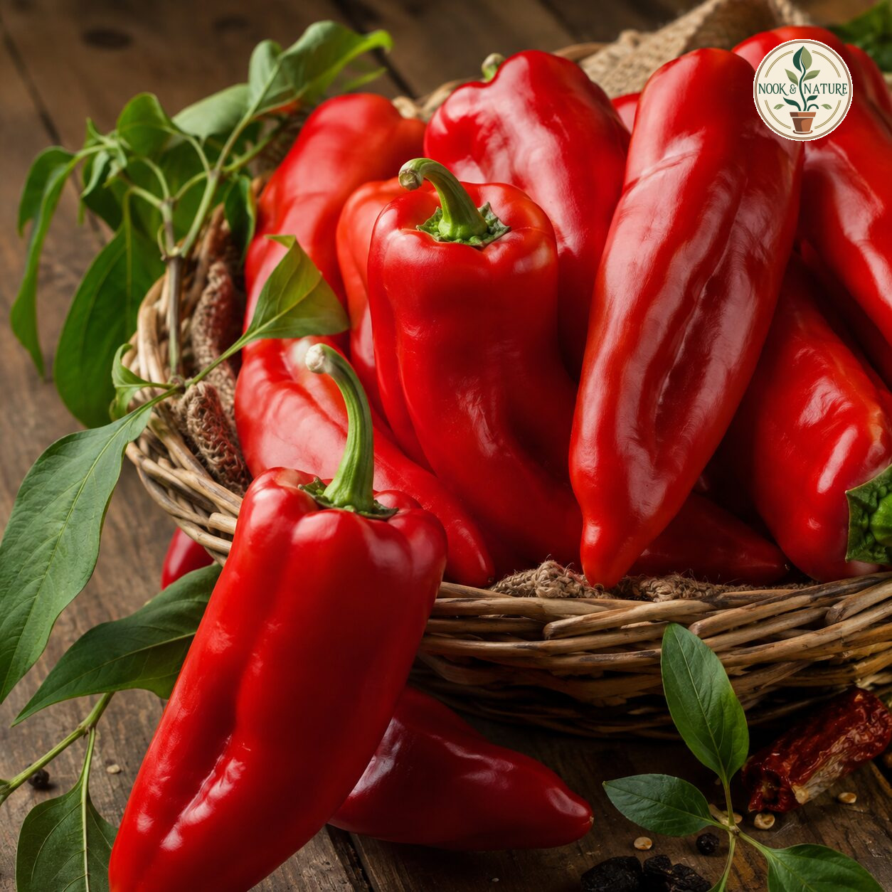 Pepper Pimenton L Seeds - Nook & Nature