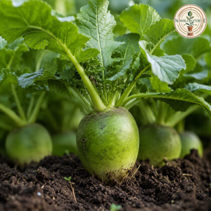 Radish Imported Green Paradise Seeds - Nook & Nature