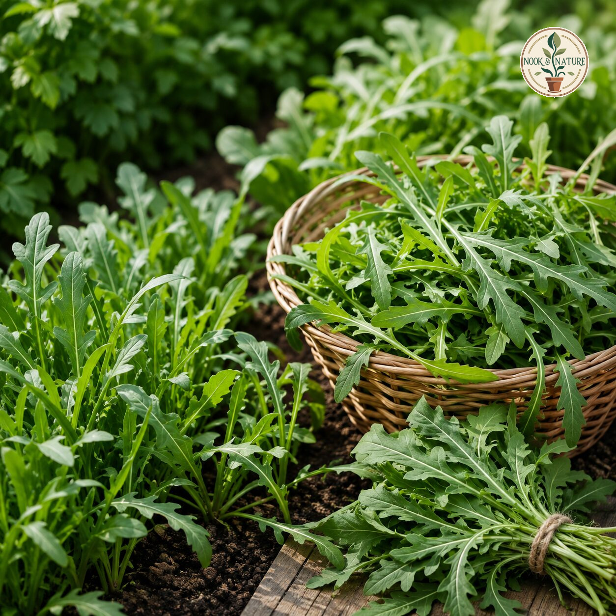 Rocket Rucola Leaves Seeds - Nook & Nature