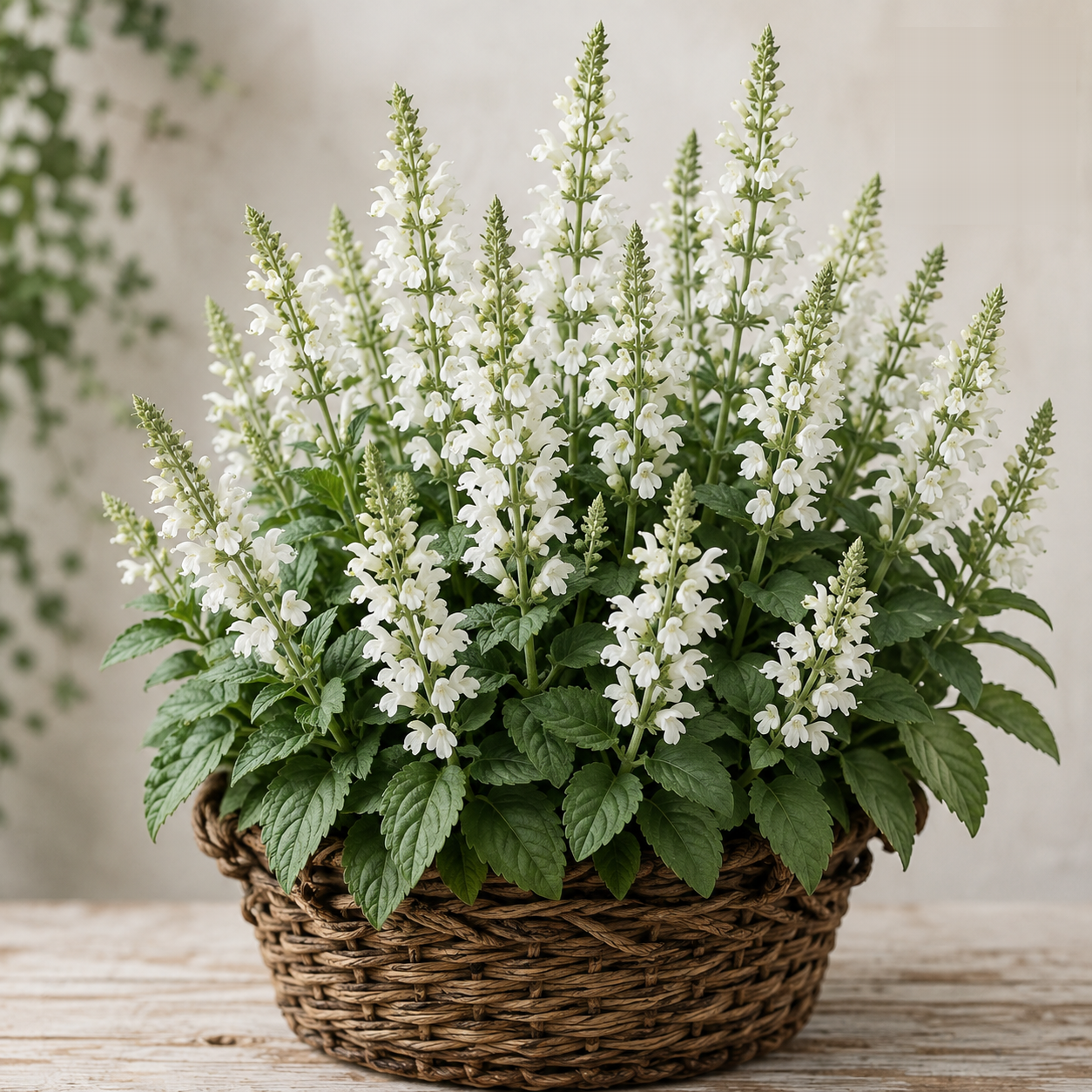 Salvia Salsa White Flower Seeds - Nook & Nature