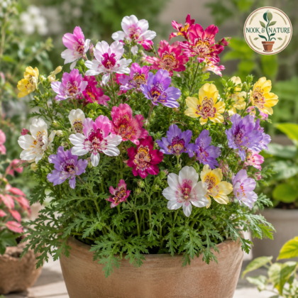 Schizanthus Angel Mixed Flower Seeds - Nook & Nature