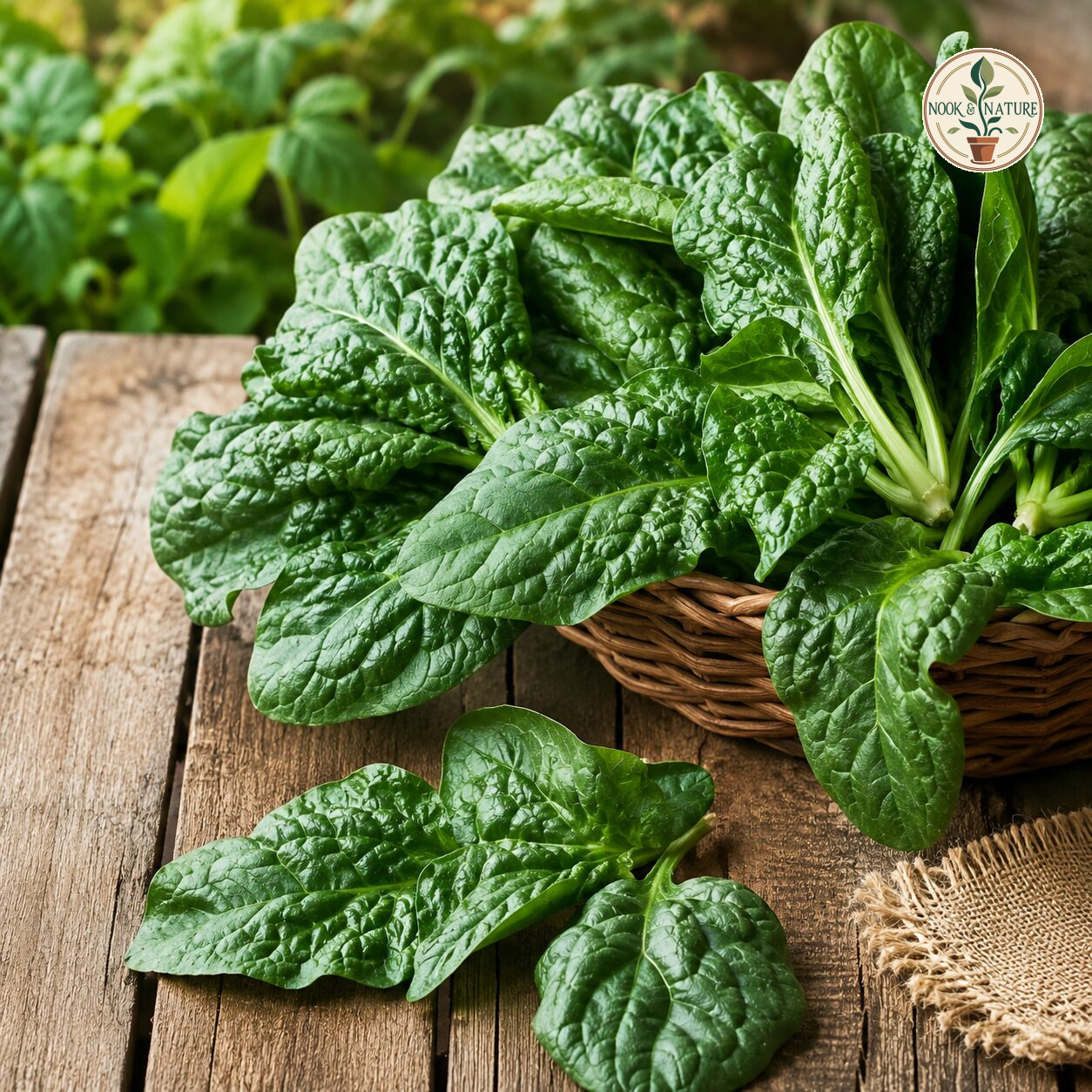 Spinach Italian Matador Seeds - Nook & Nature