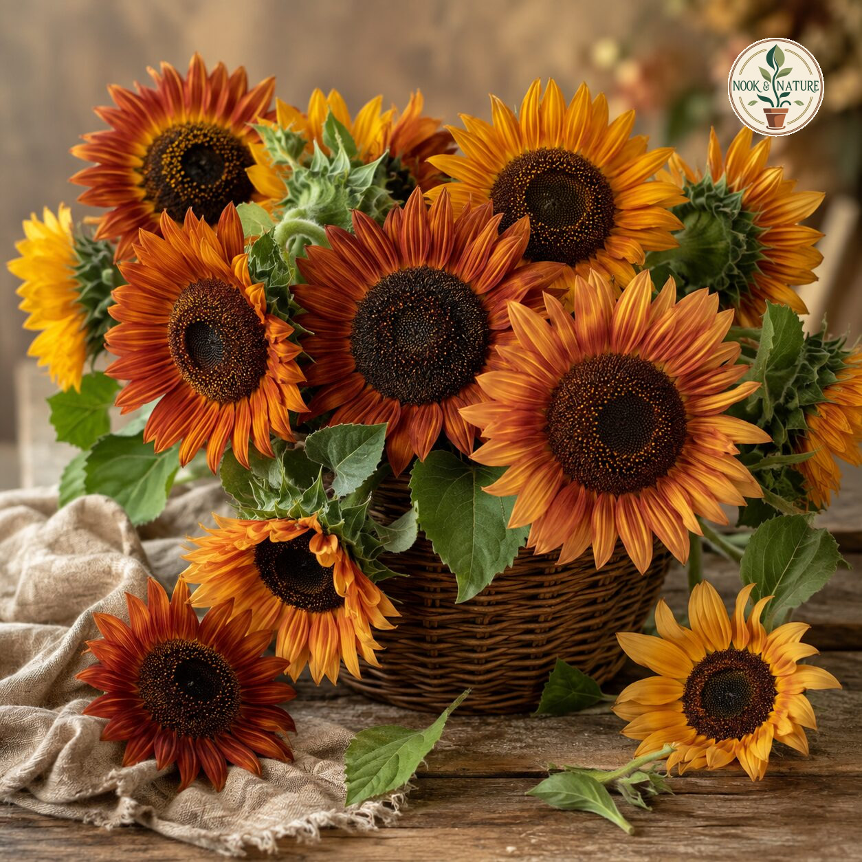 Sunflower Earthwalker Flower Seeds - Nook & Nature
