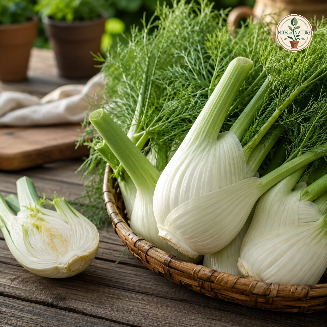Sweet Fennel Herb Seeds - Nook & Nature