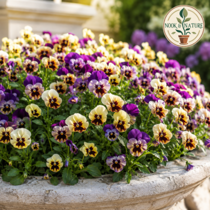 Viola Micky Johnson Flower Seeds - Nook & Nature