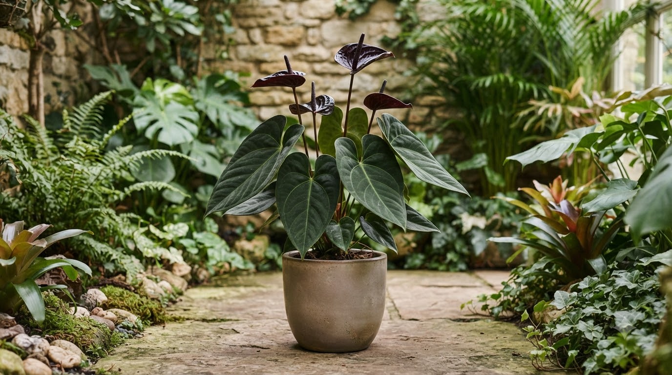 Anthurium atrovinosum