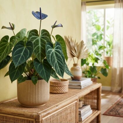 Anthurium coerulescens