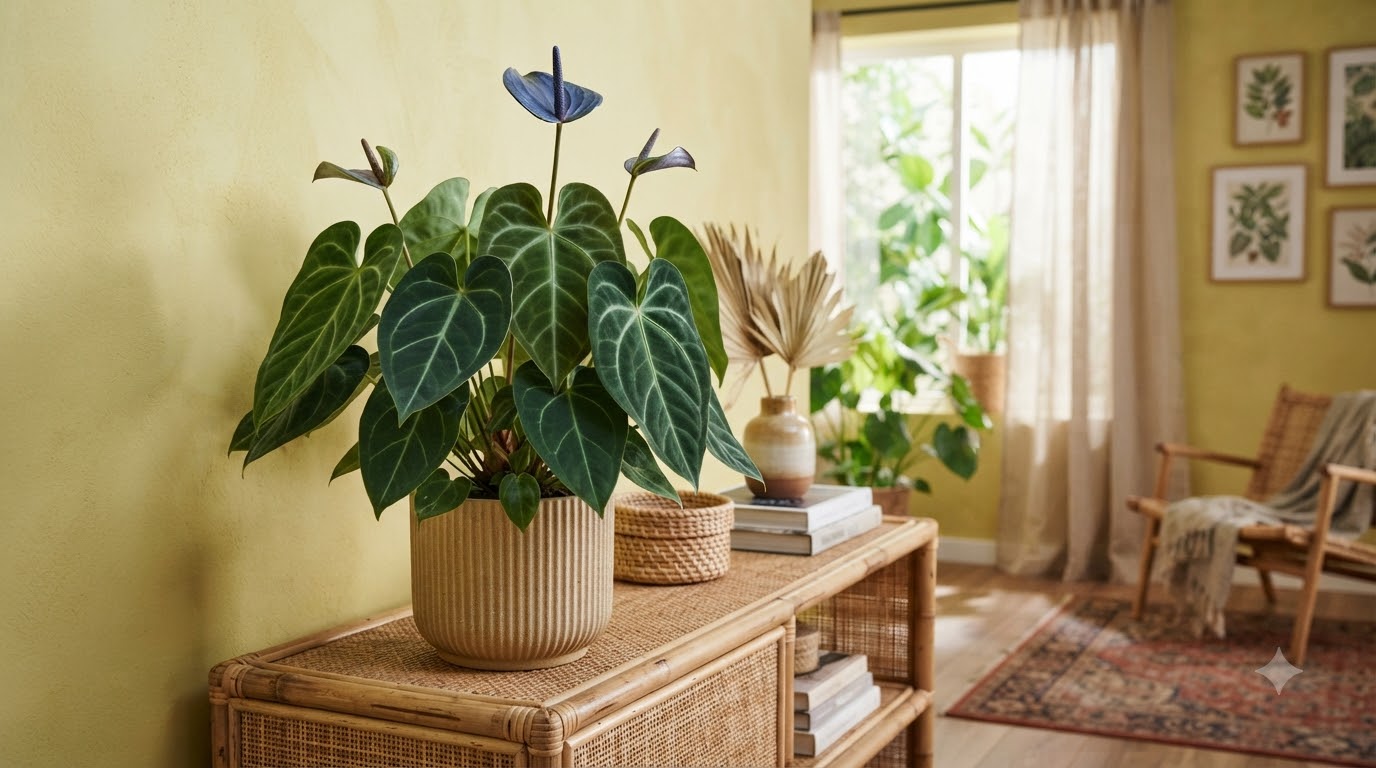 Anthurium coerulescens