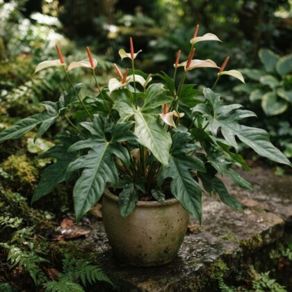 Anthurium coleorrhiza