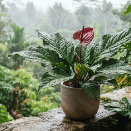 Anthurium crassilaminum