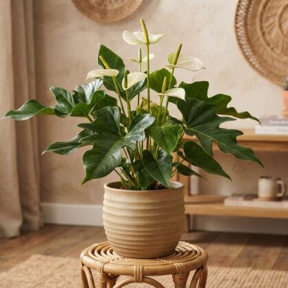 Anthurium crassitepalum