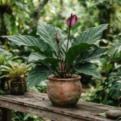 Anthurium crassivenium