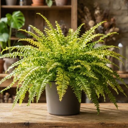 Golden Boston Fern