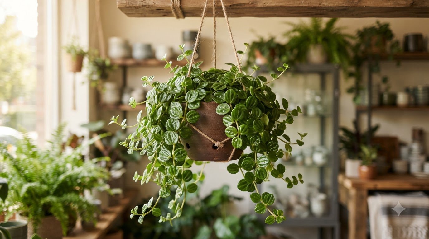 Peperomia Green Hanging