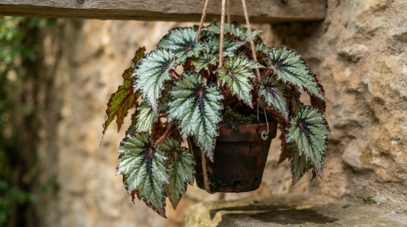 Rex Begonia Fedor Hanging