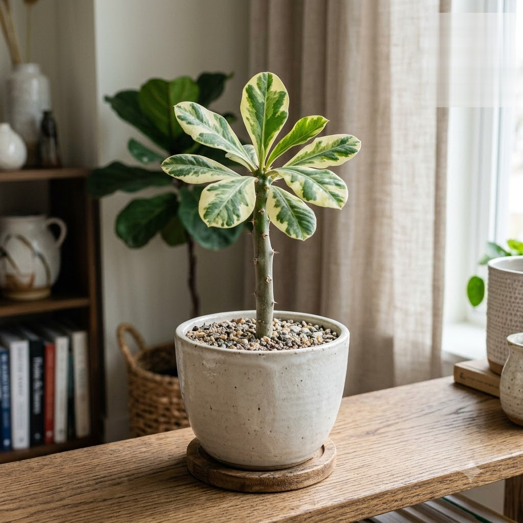 Euphorbia unispina 'Variegated' - Image 8