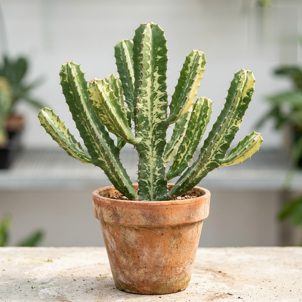 Euphorbia unispina 'Variegated' - Image 9