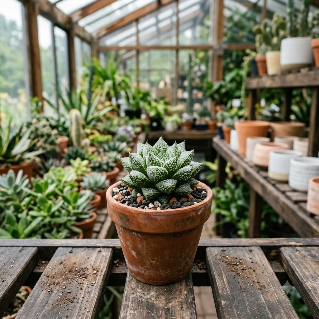 Haworthia hybrida 'Snowstorm' - Image 5