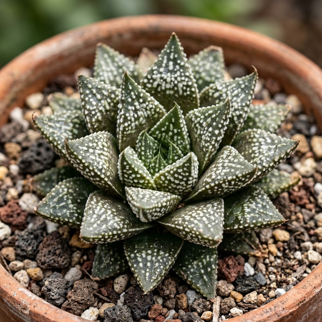 Haworthia hybrida 'Snowstorm' - Image 6