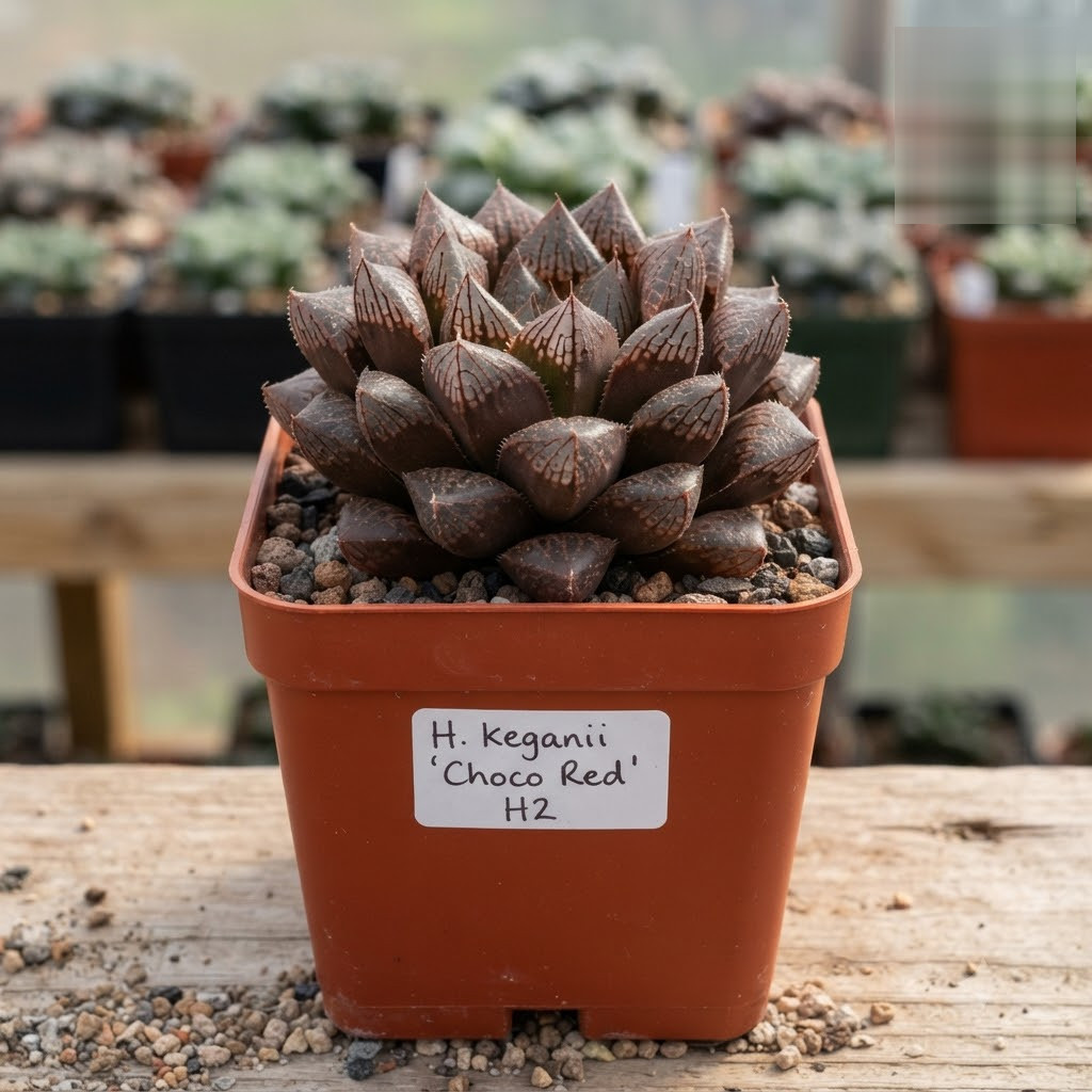 Haworthia keganii 'Choco Red' - Image 4