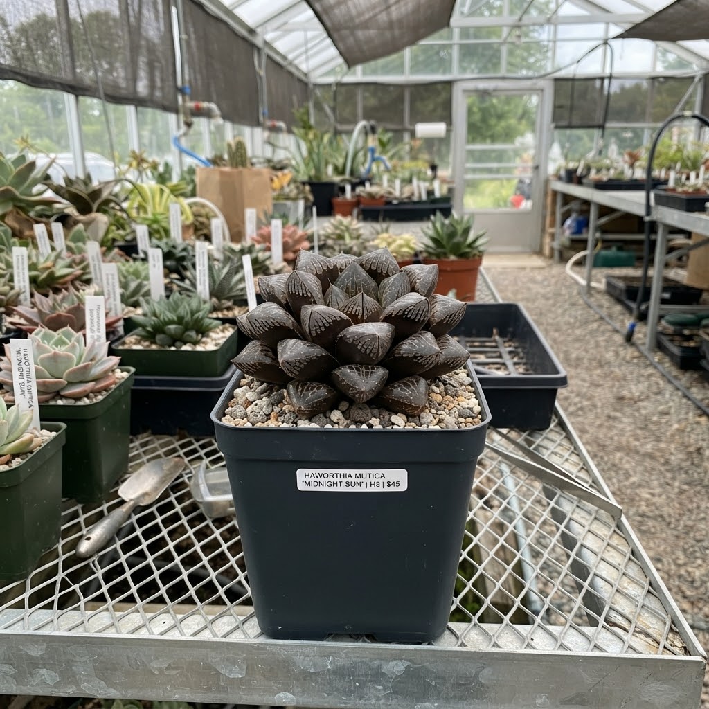 Haworthia mutica – Crystal Window Succulent - Image 12
