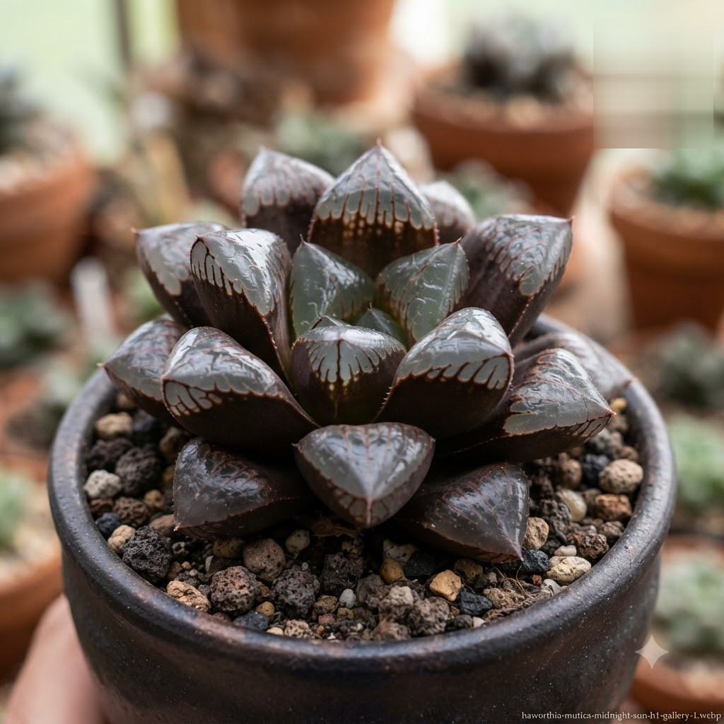 Haworthia mutica – Crystal Window Succulent - Image 17
