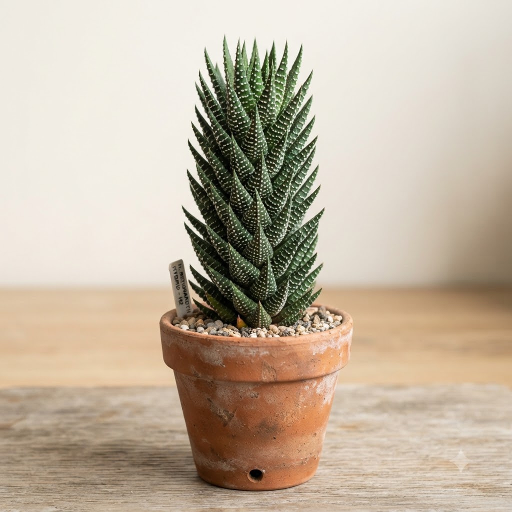 Haworthia reinwardtii Hybrid – Textured Tower Succulent - Image 4
