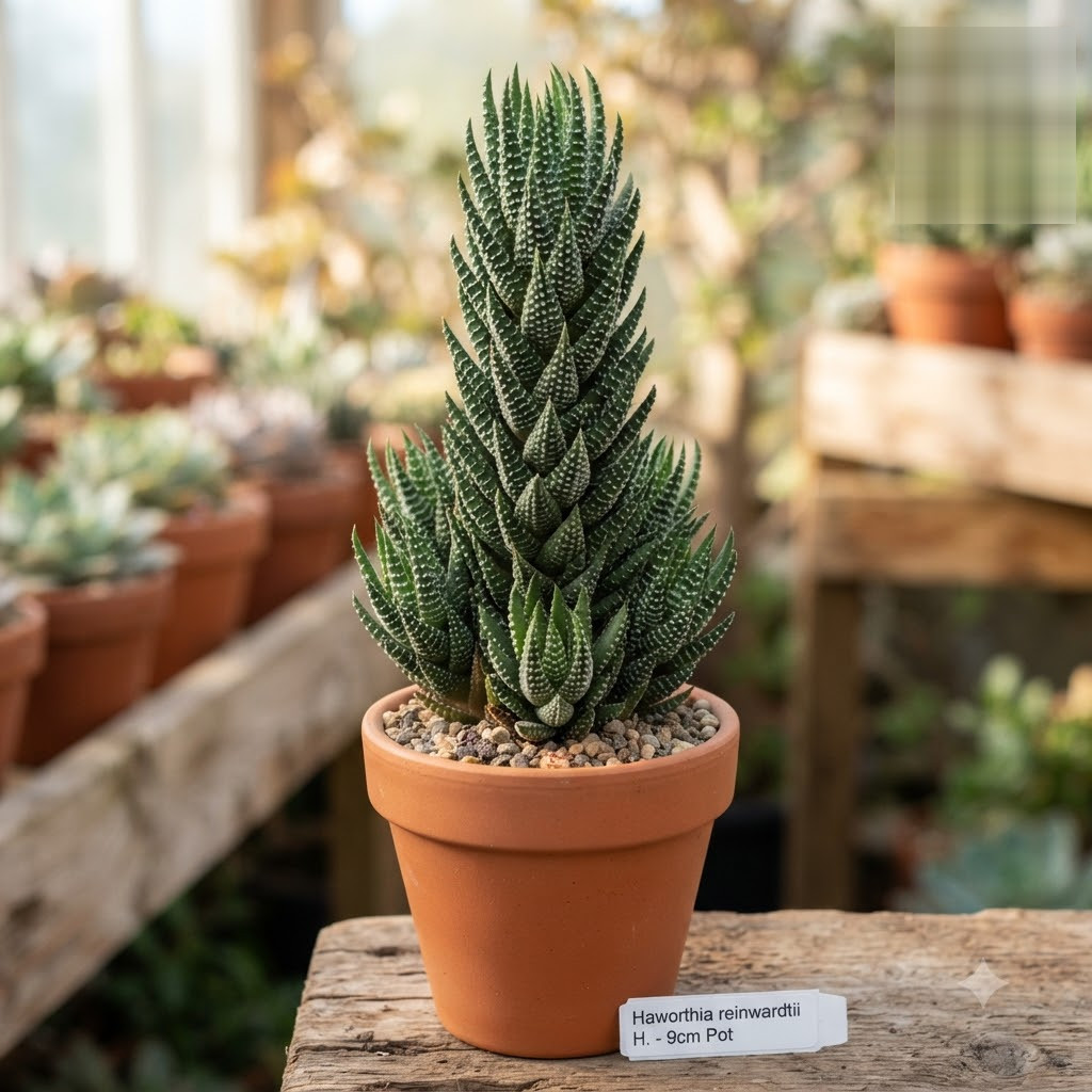 Haworthia reinwardtii Hybrid – Textured Tower Succulent - Image 5