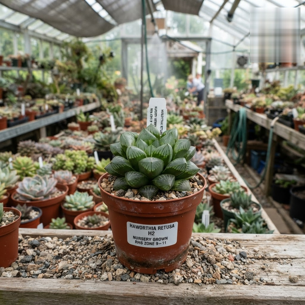 Haworthia retusa – Crystal Window Succulent - Image 9