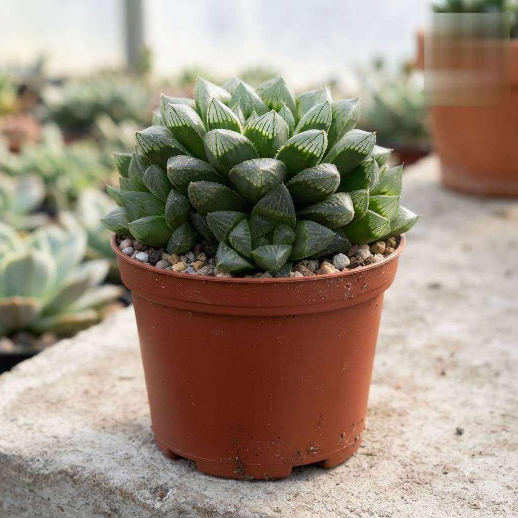Haworthia retusa – Crystal Window Succulent - Image 11