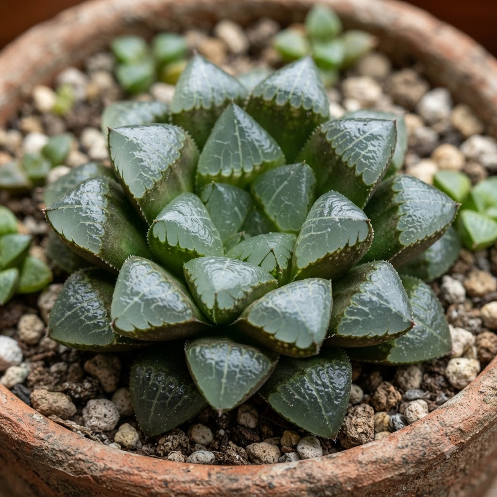 Haworthia retusa – Crystal Window Succulent - Image 14
