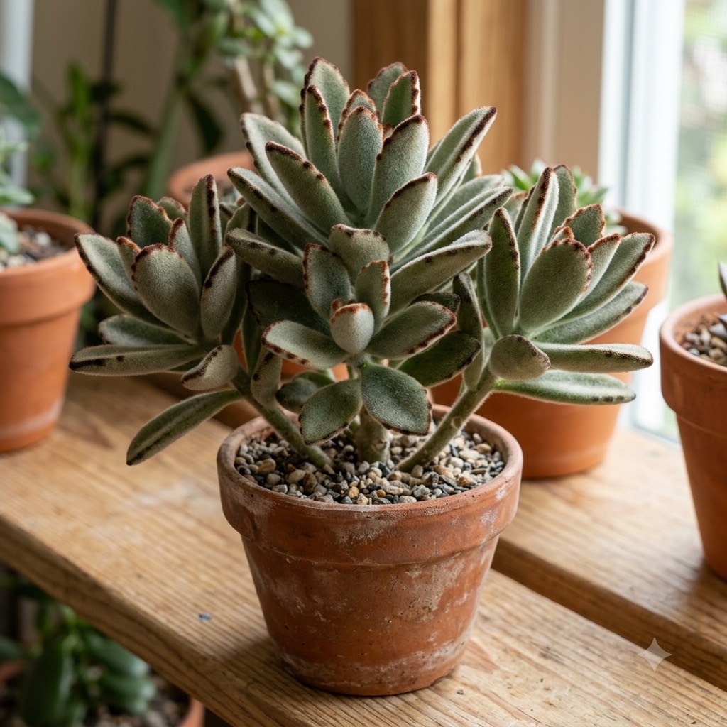 Kalanchoe tomentosa 'Khaki' - Khaki Panda Plant - Image 4