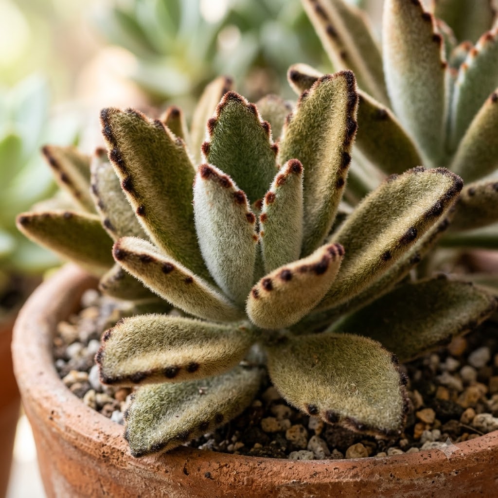 Kalanchoe tomentosa 'Khaki' - Khaki Panda Plant - Image 6