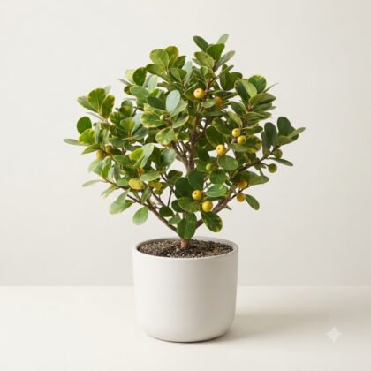 Mistletoe Fig 'Golden' (Ficus Deltoidea)