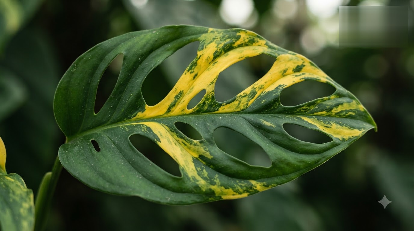 Monstera adansonii Aurea Variegata - Image 8