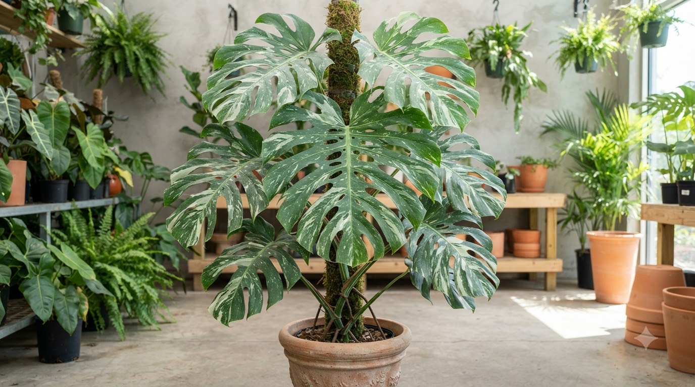 Monstera deliciosa Ocean Mint - Image 4