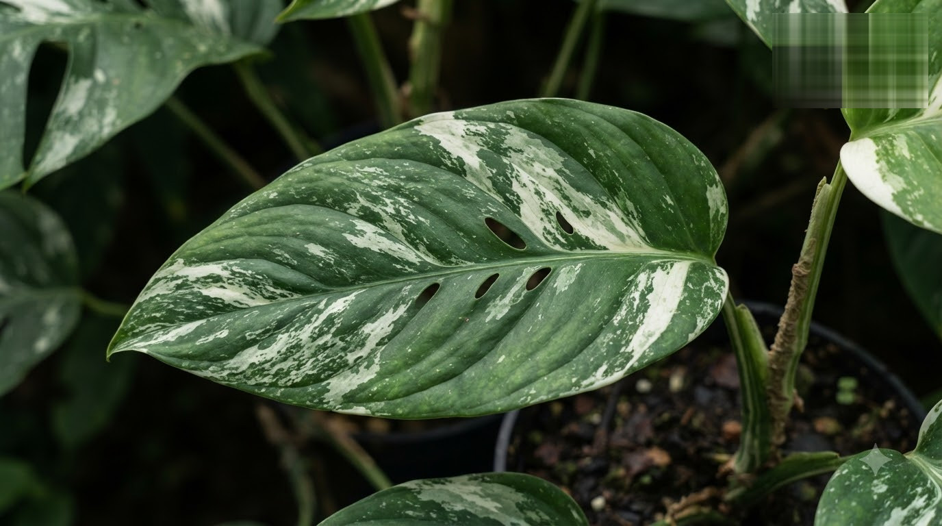 Monstera lechleriana Variegated - Image 8